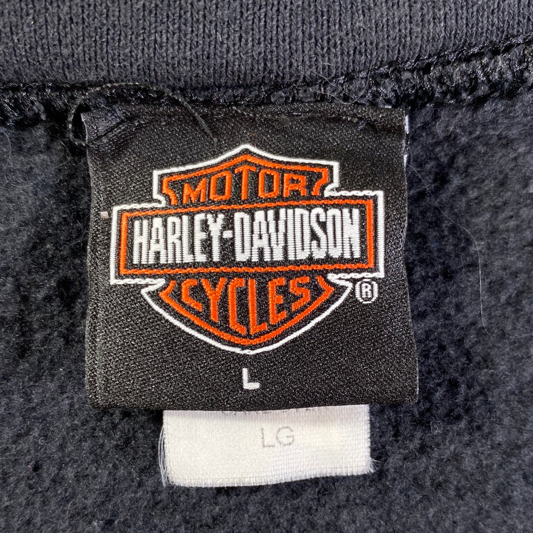 2001 HARLEY DAVIDSON Size L Vintage Sweat-Shirt / A7846