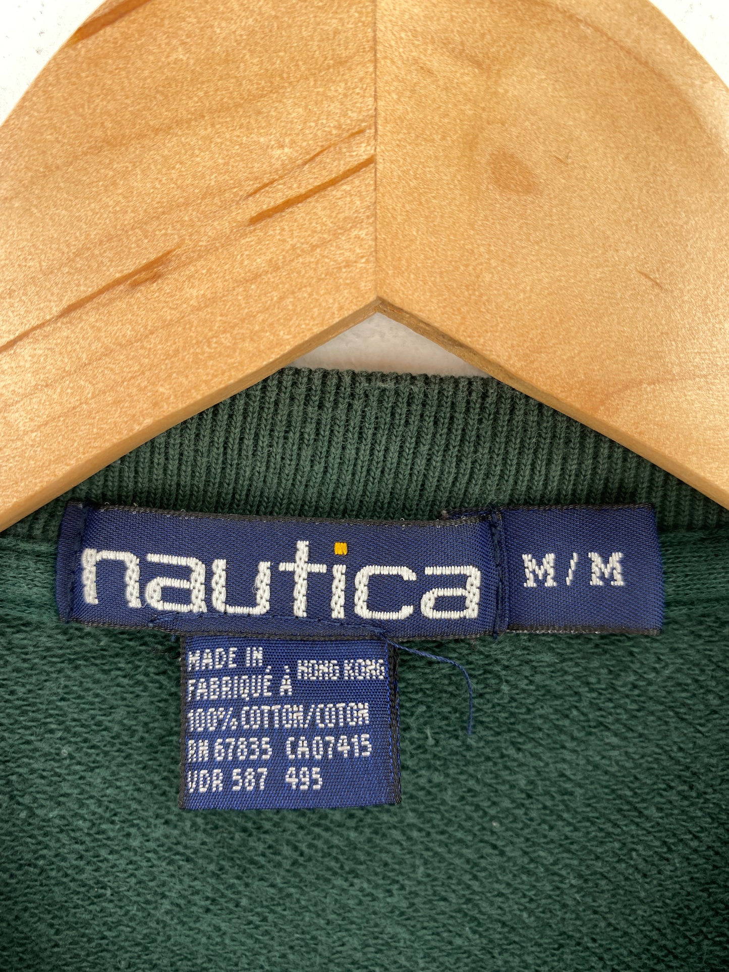 90’s NAUTICA Size M Vintage Sweat-shirt / A5126