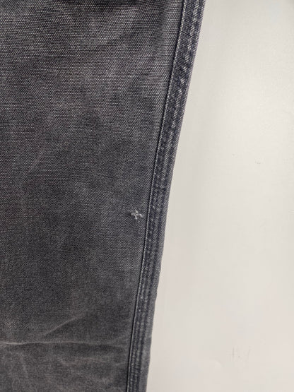 90's CARHARTT Made in USA Size 34x32 Vintage Double Knee Duck Pants / K9454