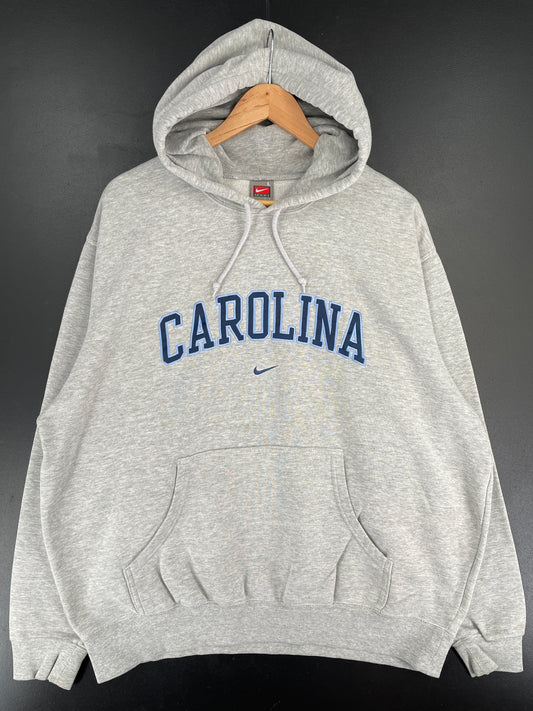 00' NIKE x CALORINA Size L Vintage College Hoodie Sweat-Shirt / E5570S
