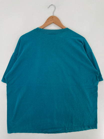1994 JACKSONVILLE JAGUARS Made in USA Size XL Vintage NFL T-Shirt / E4703T