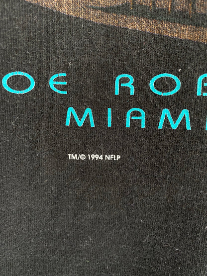 1994 SUPER BOWL MIAMI FLORIDA Made in USA Size L Vintage NFL T-Shirt / K7753