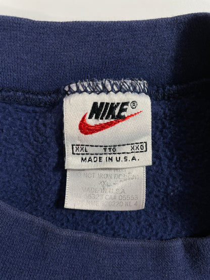 90's NIKE x PENN STATE Made in USA Size XXL Vintage College Sweat shirt / E2393S