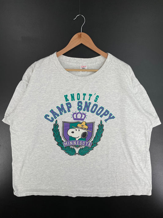 90's SNOOPY x MINNESOTA Made in USA Size One Size(Approx.XXL) Vintage T-Shirt / A2192