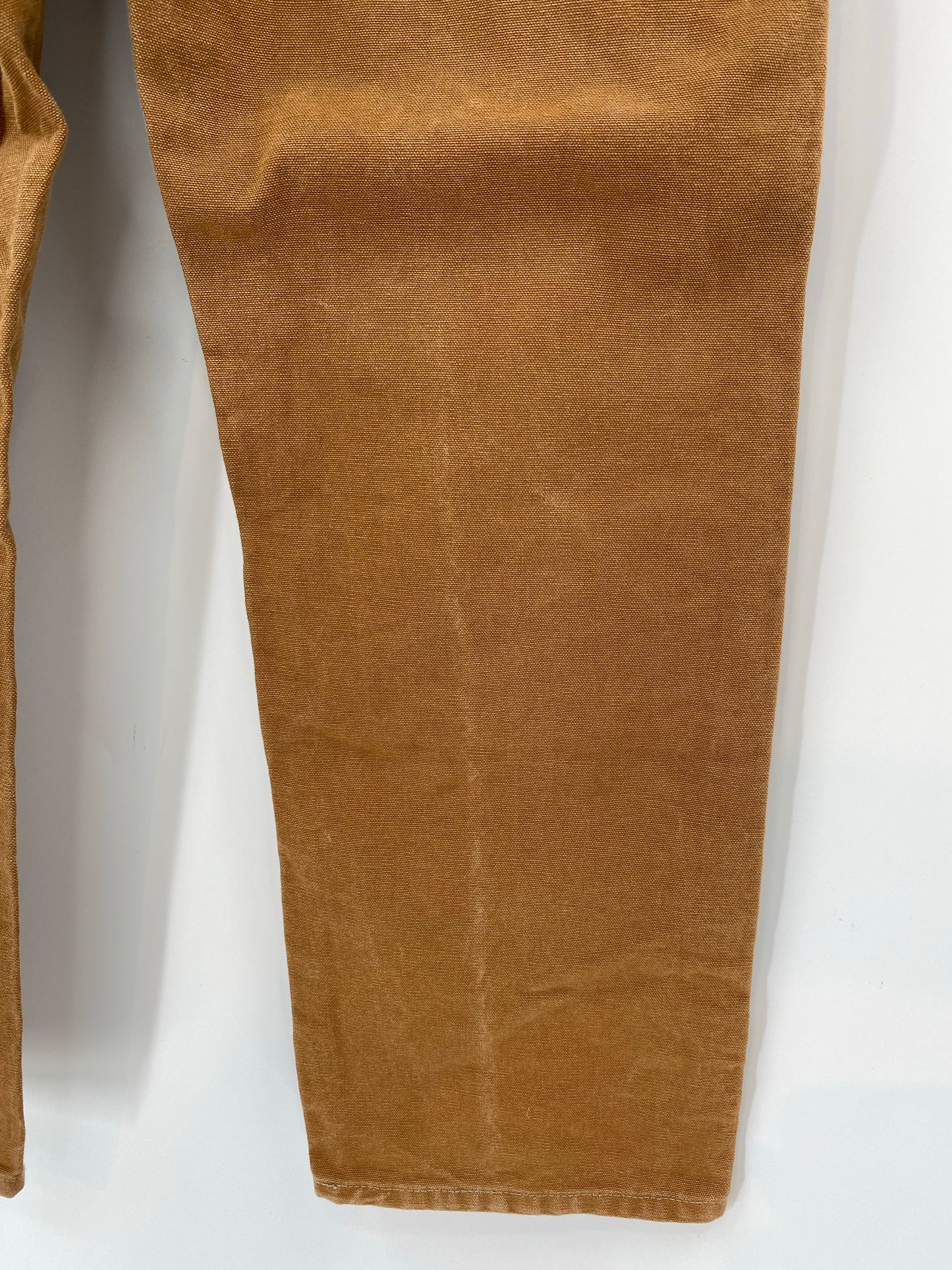 Vintage CARHARTT Size 29x30 Double Knee Duck Pants / K6523