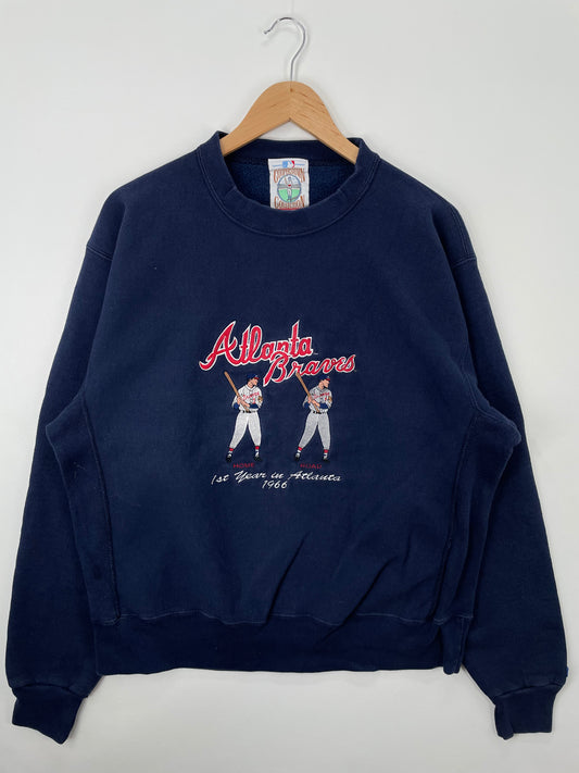 90’s ATLANTA BRAVES Size XL MLB  Sweat-shirt / A1243