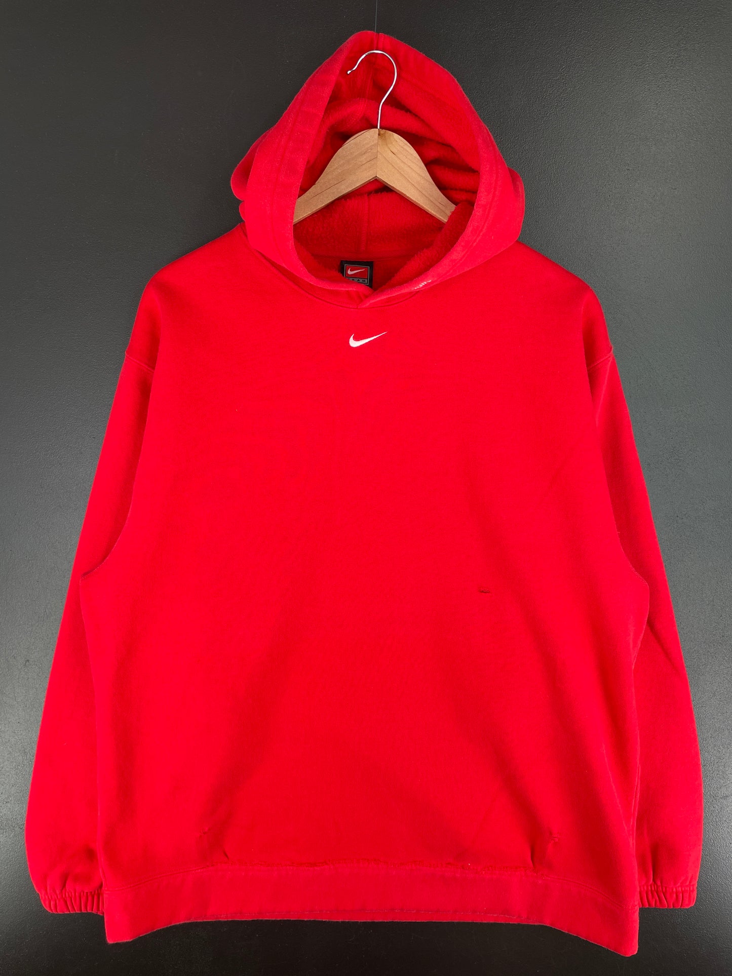 00' NIKE CHICAGO BULLS Size M Vintage NBA Hoodie Sweat-Shirt / A3869