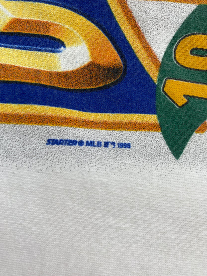 .1996 STARTER x NEW YORK YANKEES Made in USA Size XL Vintage MLB T-Shirt / A5196
