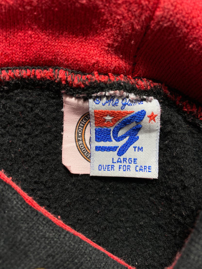 90’s NEW JERSEY DEVILS Made in USA Size L NHL Hoodie Sweat-Shirts / A3775