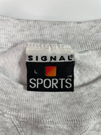 90's BEAR ALASKA Made in USA Size L Vintage Animal Sweat-Shirt / E2840S