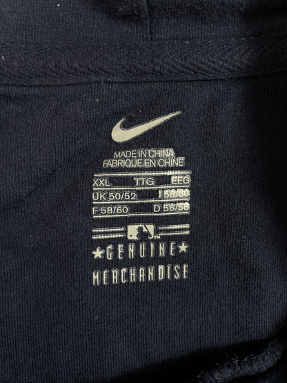 Vintage NIKE x NEW YORK YANKEES Size XXL MLB Hoodie Sweat-Shirt / E3077S