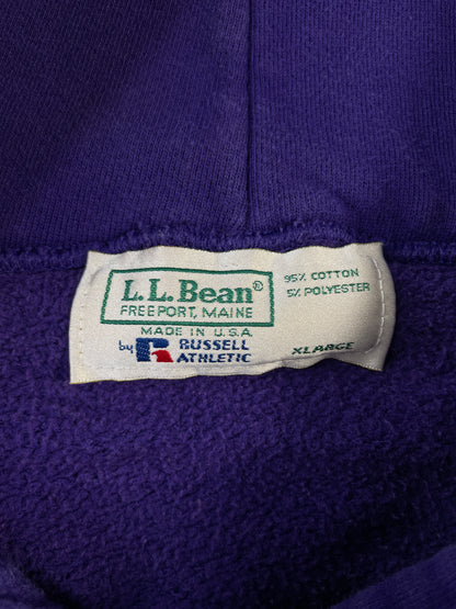 90's RUSSELL x LL Bean Made in USA Size XL Vintage Hoodie Sweat-shirt / A8421