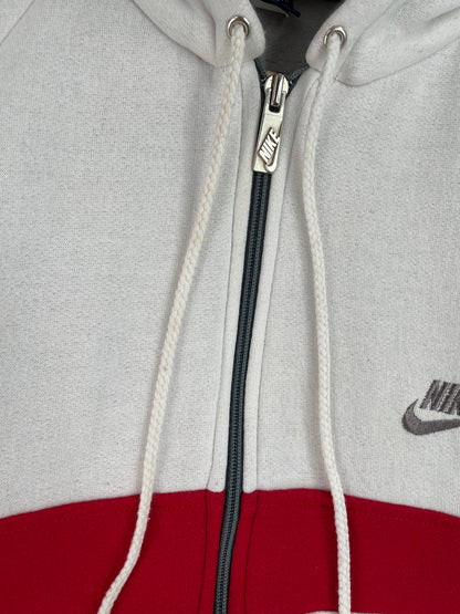 80's NIKE Size M Vintage Hoodie Zip-up Sweat-shirt / A9718