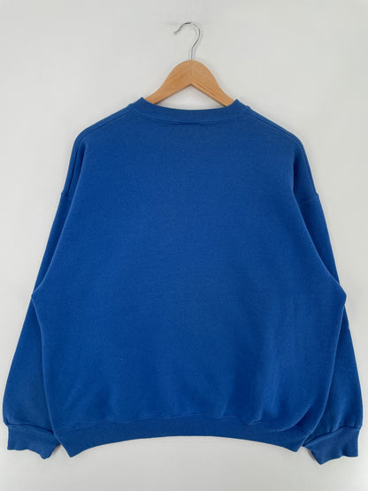 1992 INDIANAPOLIS COLTS Made in USA Size XL Vintage College Sweat-Shirt / E3400S