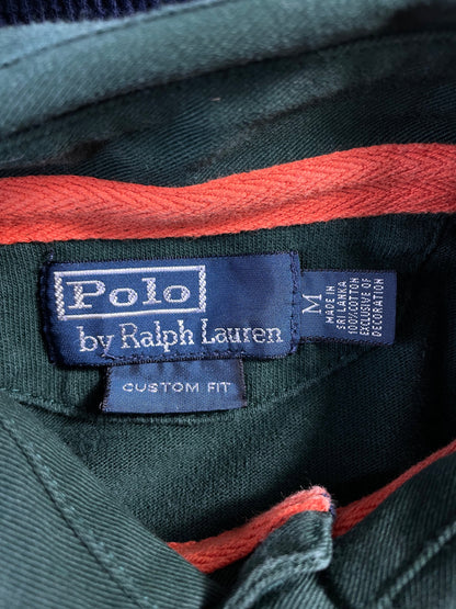 90's POLO RALPH LAUREN Size M Vintage Rugby shirt / E1491R