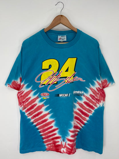 2000 NASCAR JEFF GORDON Size XL Vintage Racing T-Shirts / K9811
