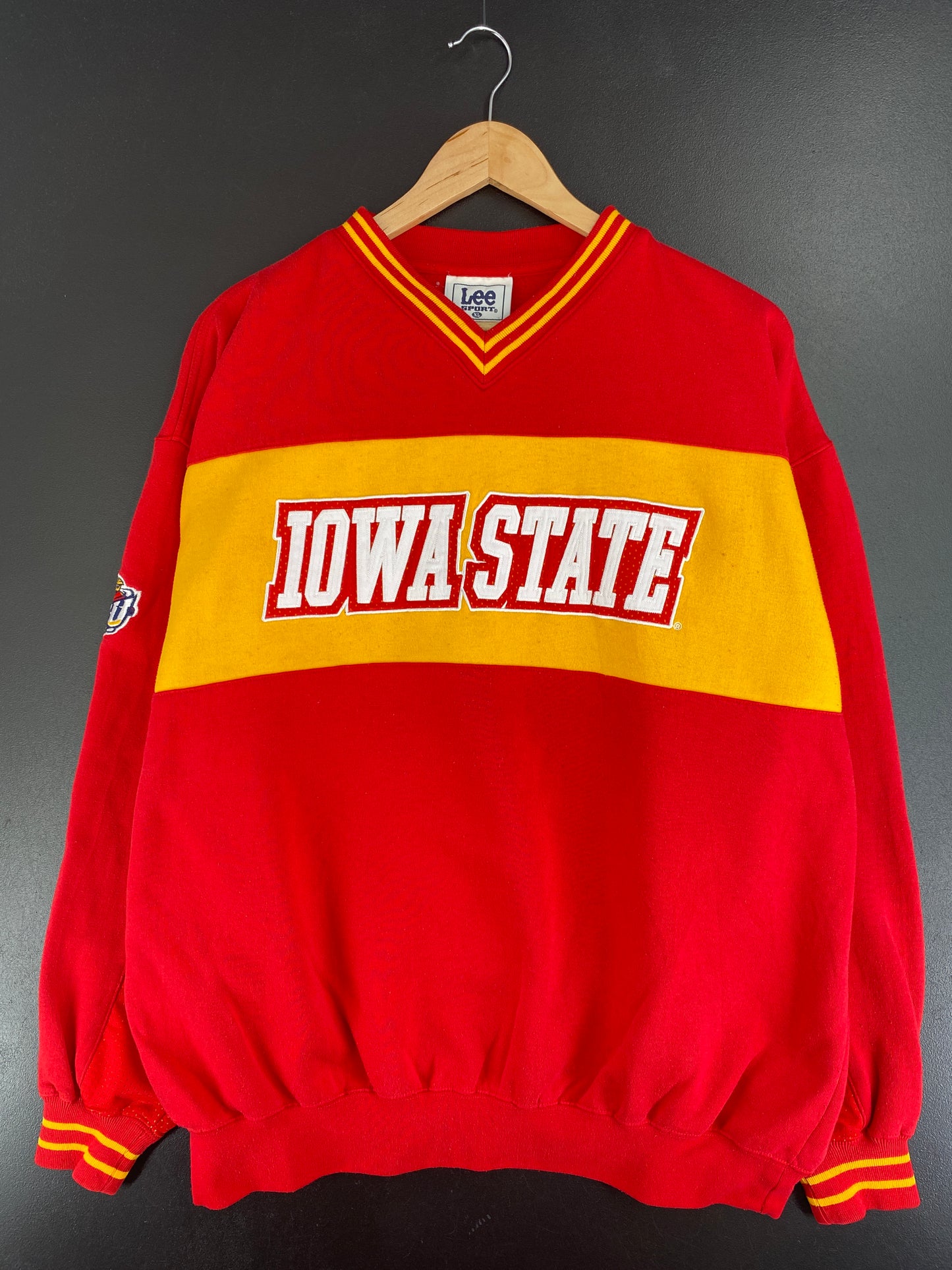 00' IOWA STATE UNIVERSITY Size XL Vintage College Sweat-Shirts / A5304
