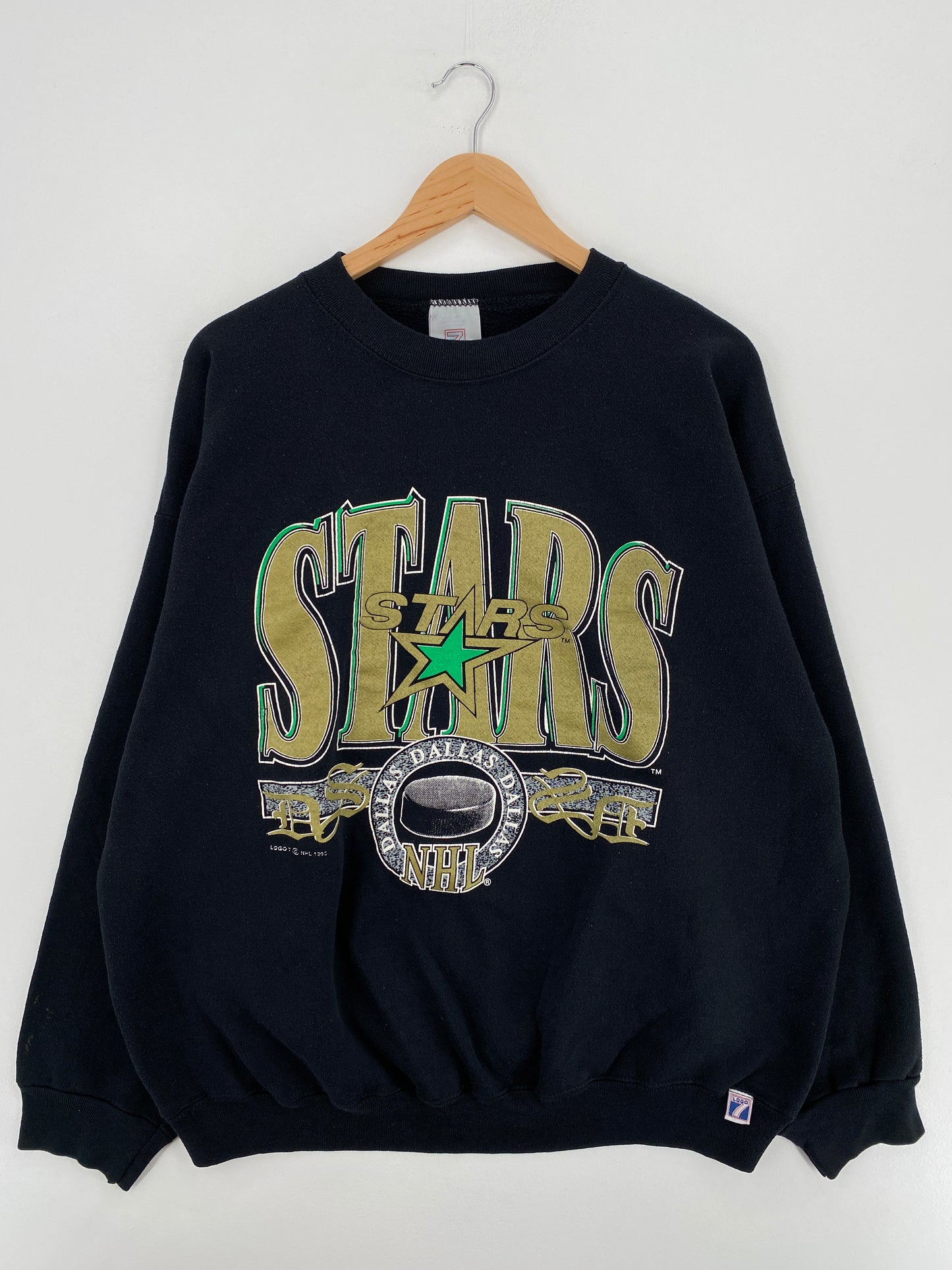 1998 DALLAS STARS Made in USA Size XXL Vintage NHL Sweat-Shirt / A5241