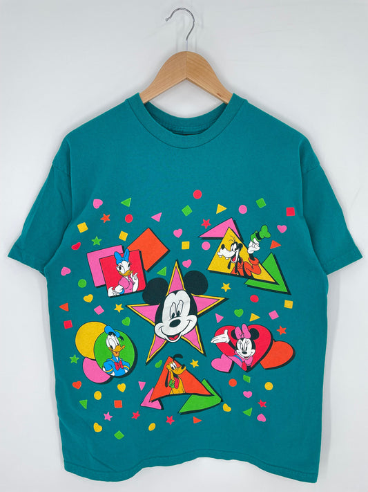 90’s DISNEY Size No Tag (Approx.L) Vintage T-Shirt / E946
