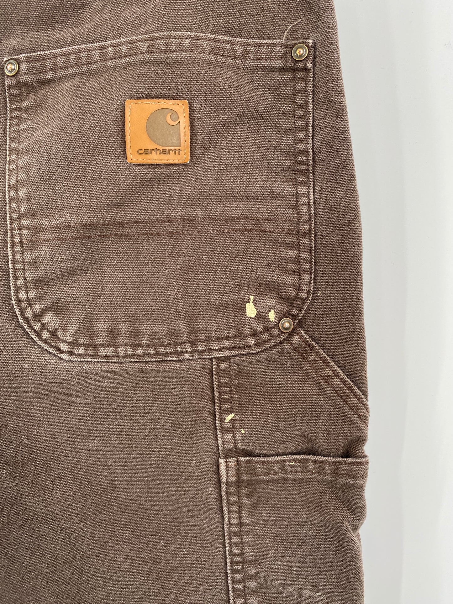 Vintage CARHARTT Size W33xL29.5 Double Knee Pants / A5683
