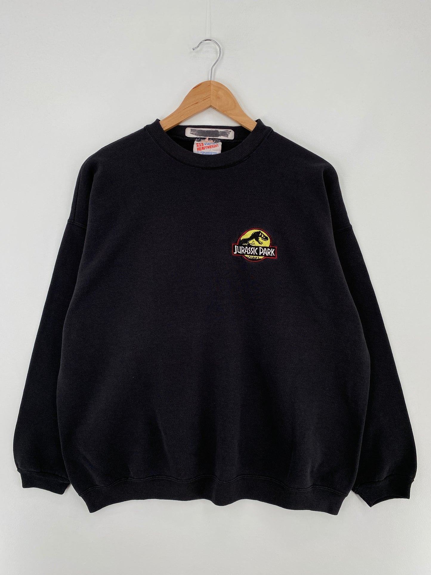 90's JURASSIC PARK Made in USA Size XL Vintage Sweat-shirt / E339