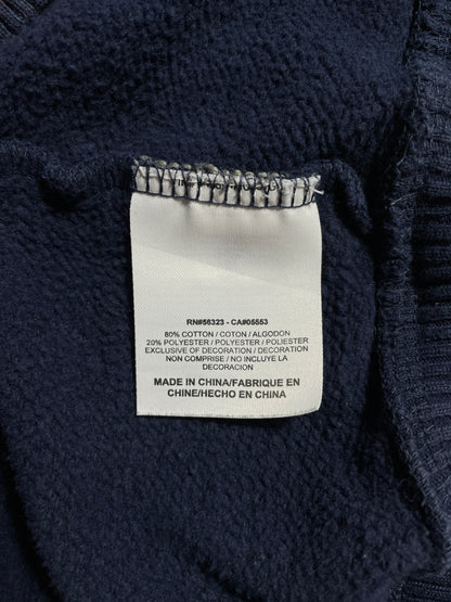 Vintage NIKE x ILLINOI Size L College Half Zip Sweat-shirt / E924