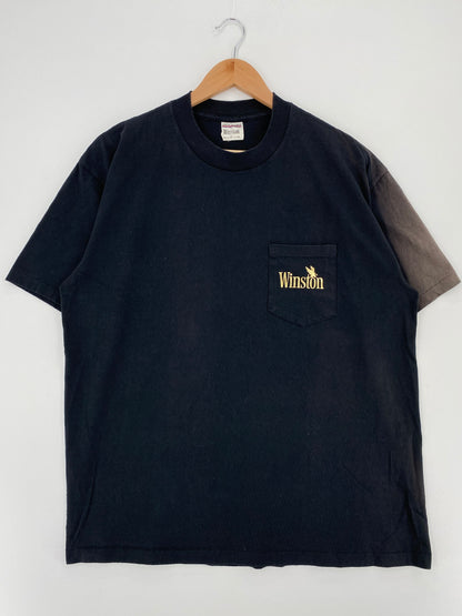 90's WINSTON Made in USA Size XL Vintage T-Shirt / A2711