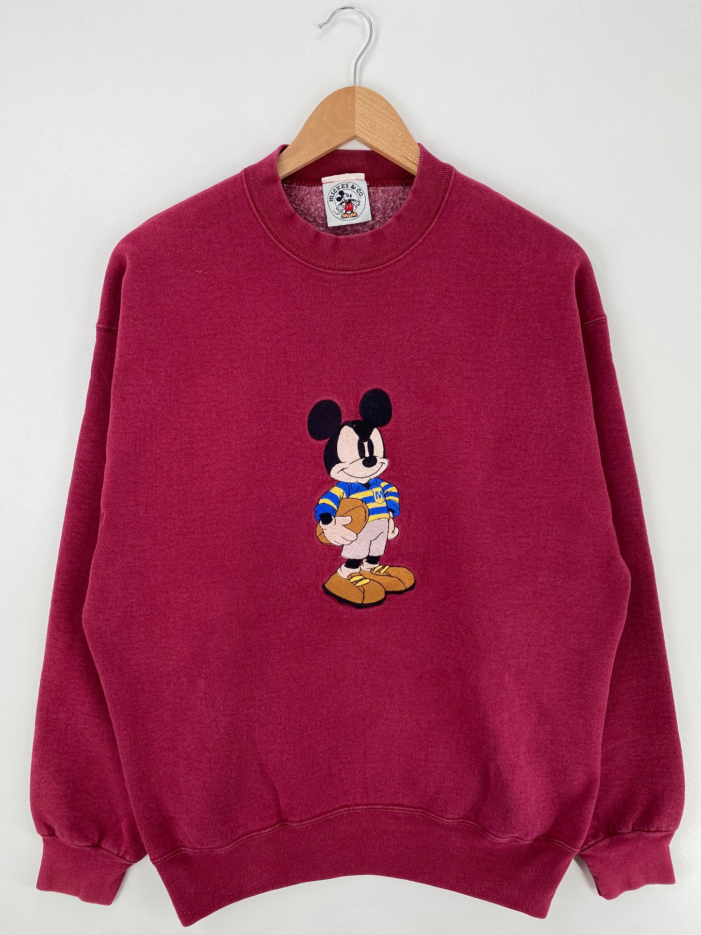 90’s DISNEY MICKEY Made in USA Size XL Vintage Sweat-Shirt / A729
