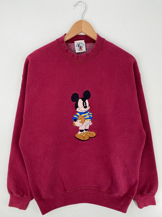 90’s DISNEY MICKEY Made in USA Size XL Vintage Sweat-Shirt / A729