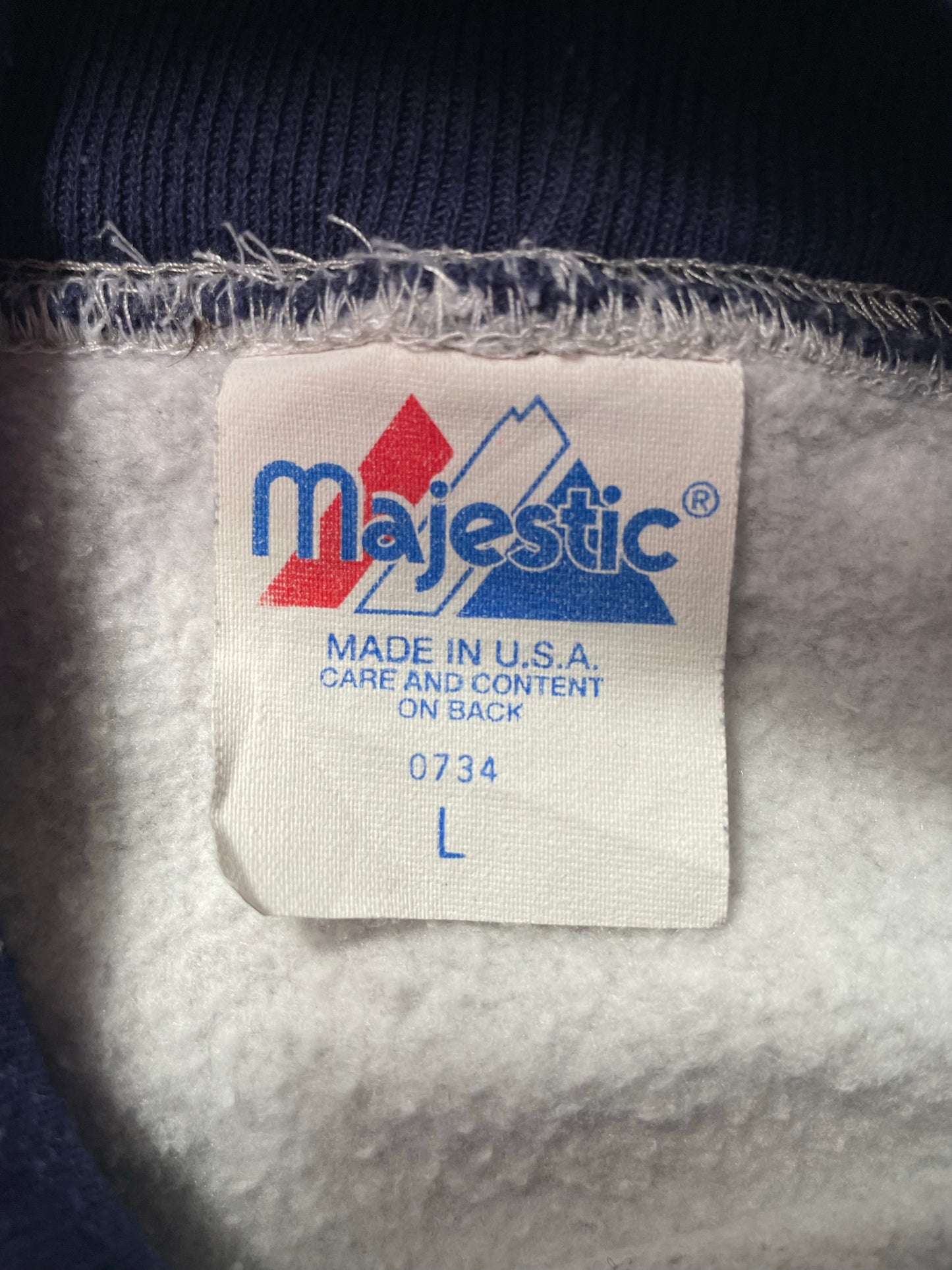 1997 DENVER BRONCOS Made in USA Size L Vintage NFL Sweat-Shirts/ K8769