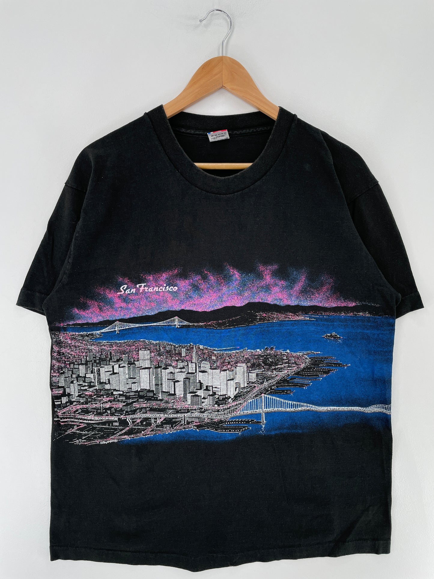 90's SAN FRANCISCO Made in USA Size XL Vintage T-shirt / E6441T