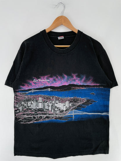 90's SAN FRANCISCO Made in USA Size XL Vintage T-shirt / E6441T
