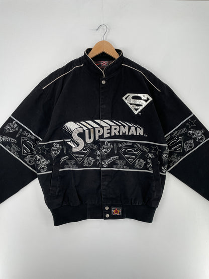.2003 MARVEL SUPERMAN  Size M Vintage Racing jacket / E1959J