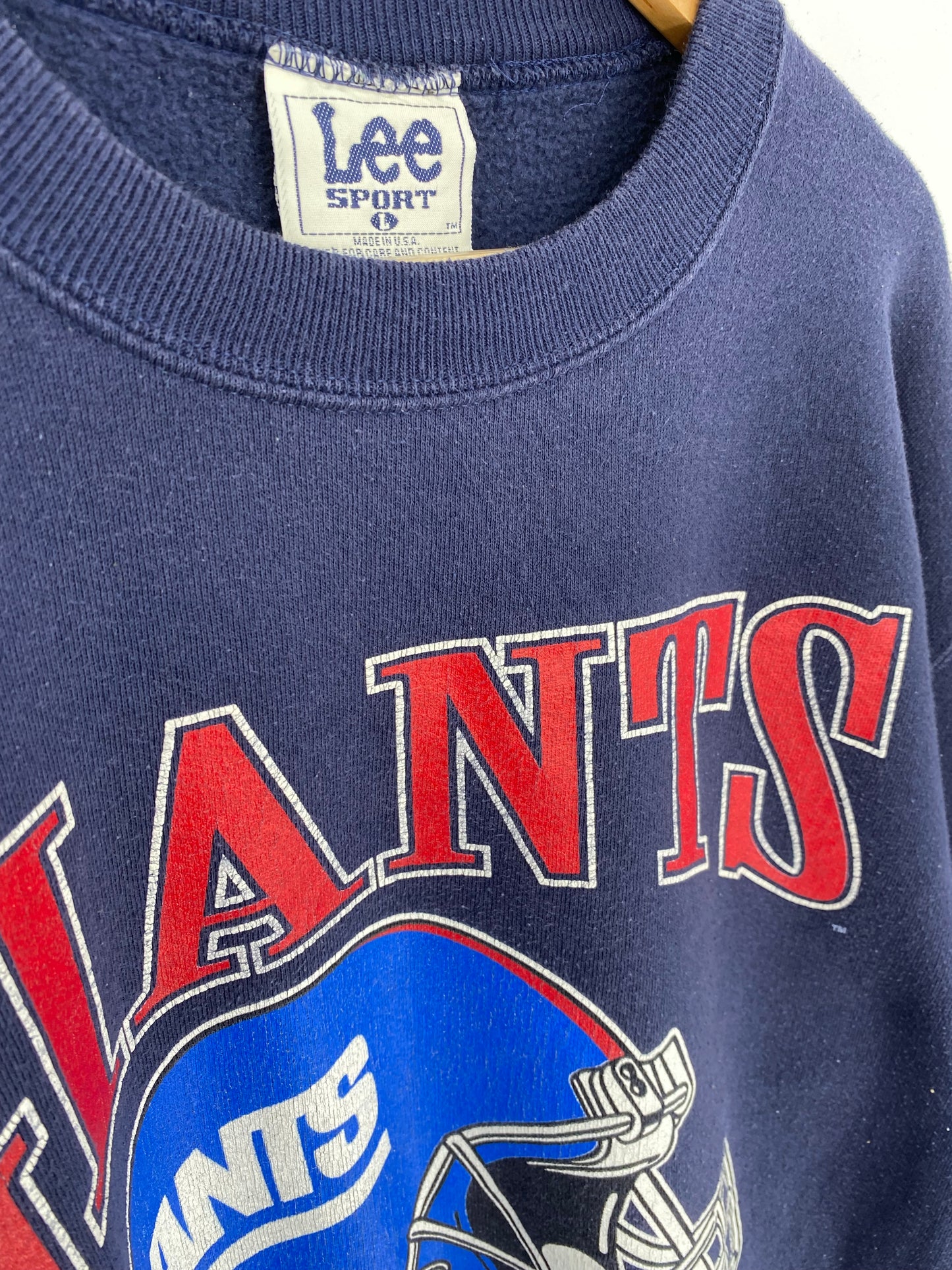 1997 NEW YORK GIANTS Made in USA Size L Vintage NFL Sweat-Shirts/ K7097