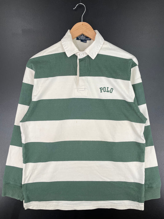 90's POLO RALPH LAUREN Size L Vintage Rugby shirt / A1988