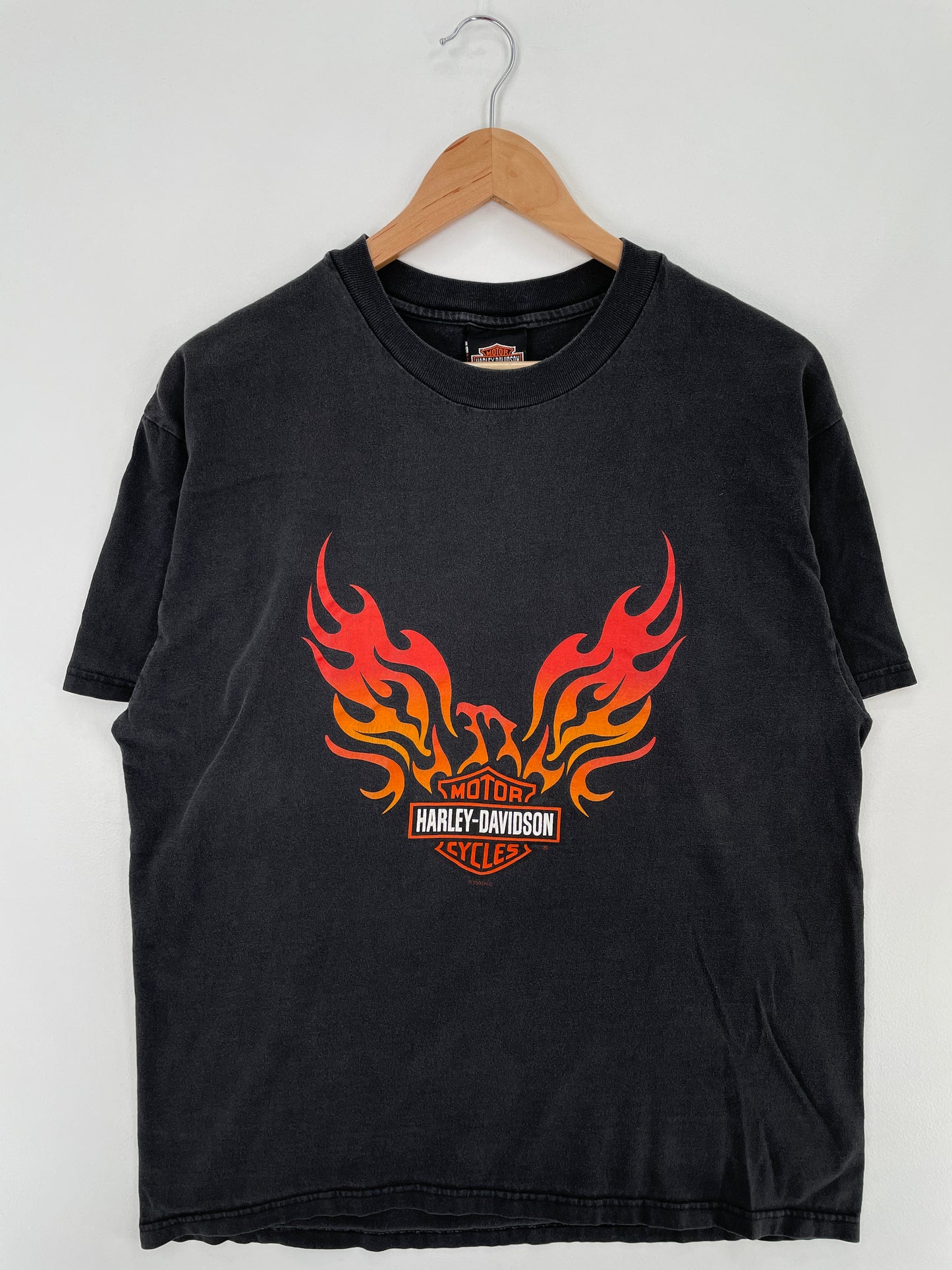 2000 HARLEY DAVIDSON ATLANTA Made in USA Size L Vintage T-Shirt / E88