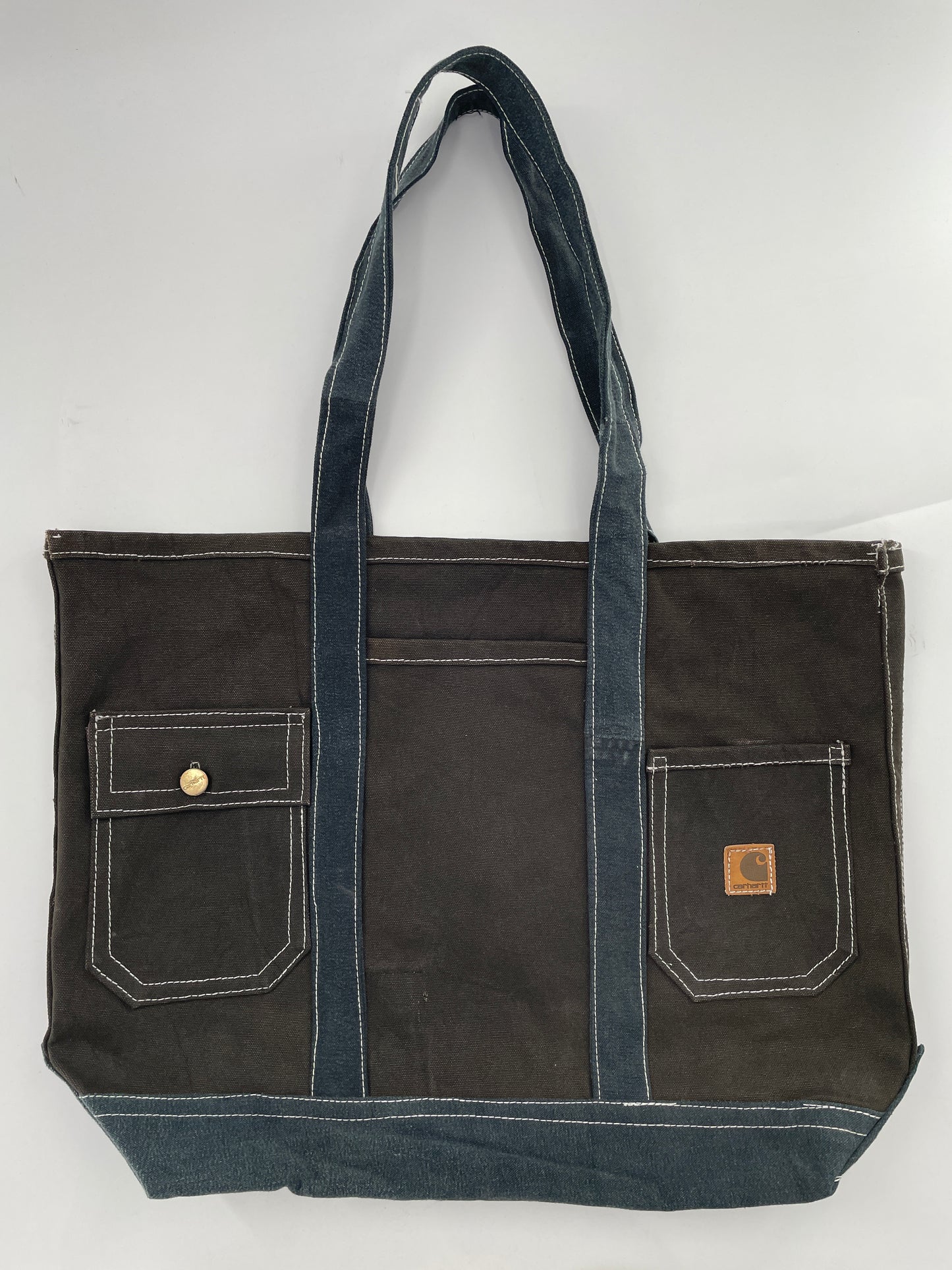 Vintage Remake CARHARTT Duck Tote-Bag / E5471BG