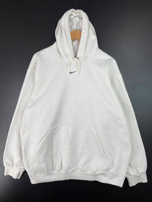 90’s NIKE CENTER SWOOSH Size XL Vintage Hoodie Sweat-Shirt / A8185