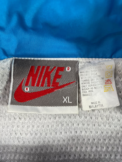 90's NIKE Silver Tag Size XL Vintage Nylon Jacket / E2036N