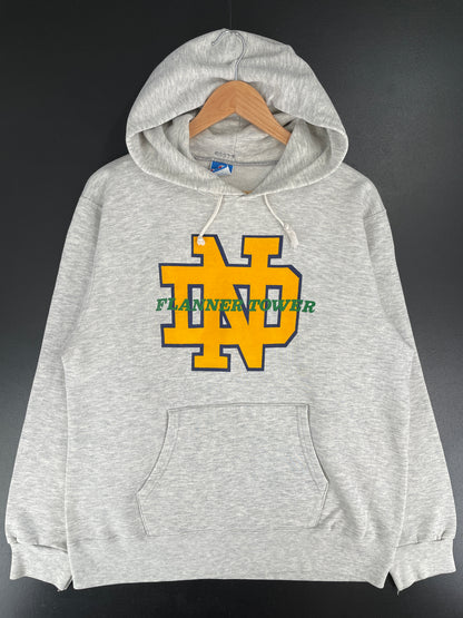 90's CHAMPION x NOTRE DAME Made in USA Size XL Vintage College Hoodie Sweat-Shirt / E6628S