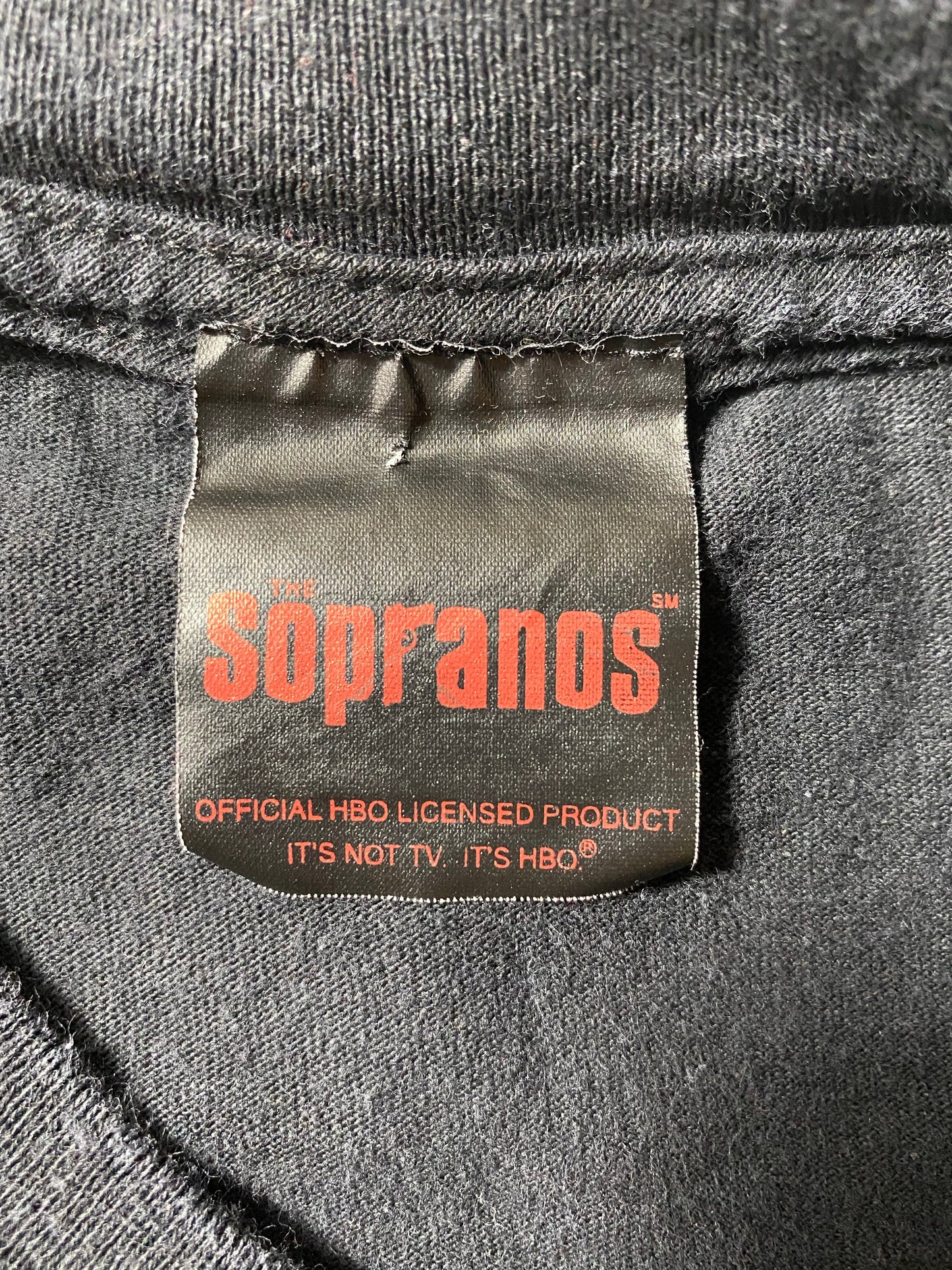 2000 THE SOPRANOS Size XXL Vintage T-Shirt / A7791