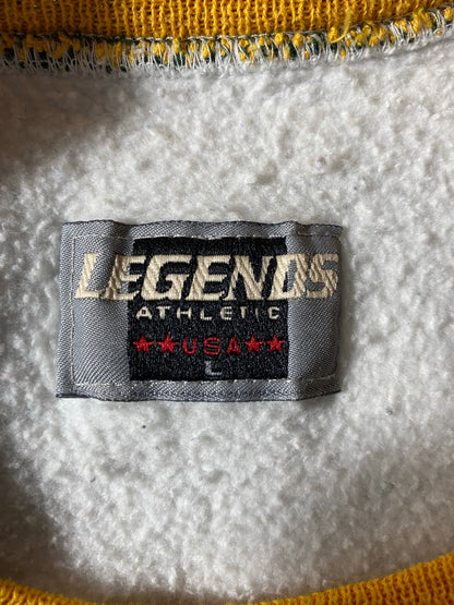 1997 SUPER BOWL GREEN BAY PACKERS Size L Vintage NFL Sweat-shirt / K6799