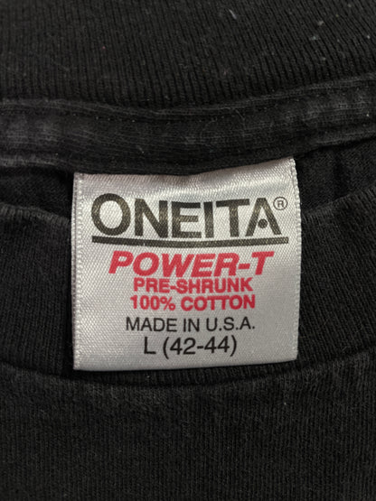 90's EAGLE Made in USA Size L Vintage Animal T-Shirt / E5804T