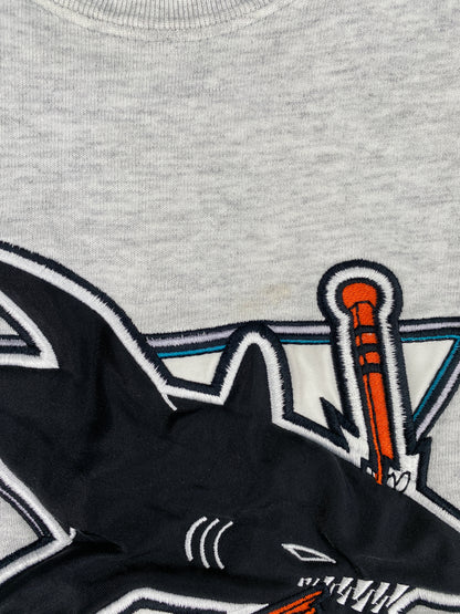 90’s SAN JOSE SHARKS Made in USA Size L Vintage NHL Sweat-Shirt / A6432