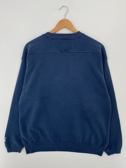 90's STARTER x NOTRE DAME Size M Vintage College Sweat-Shirt / A9079