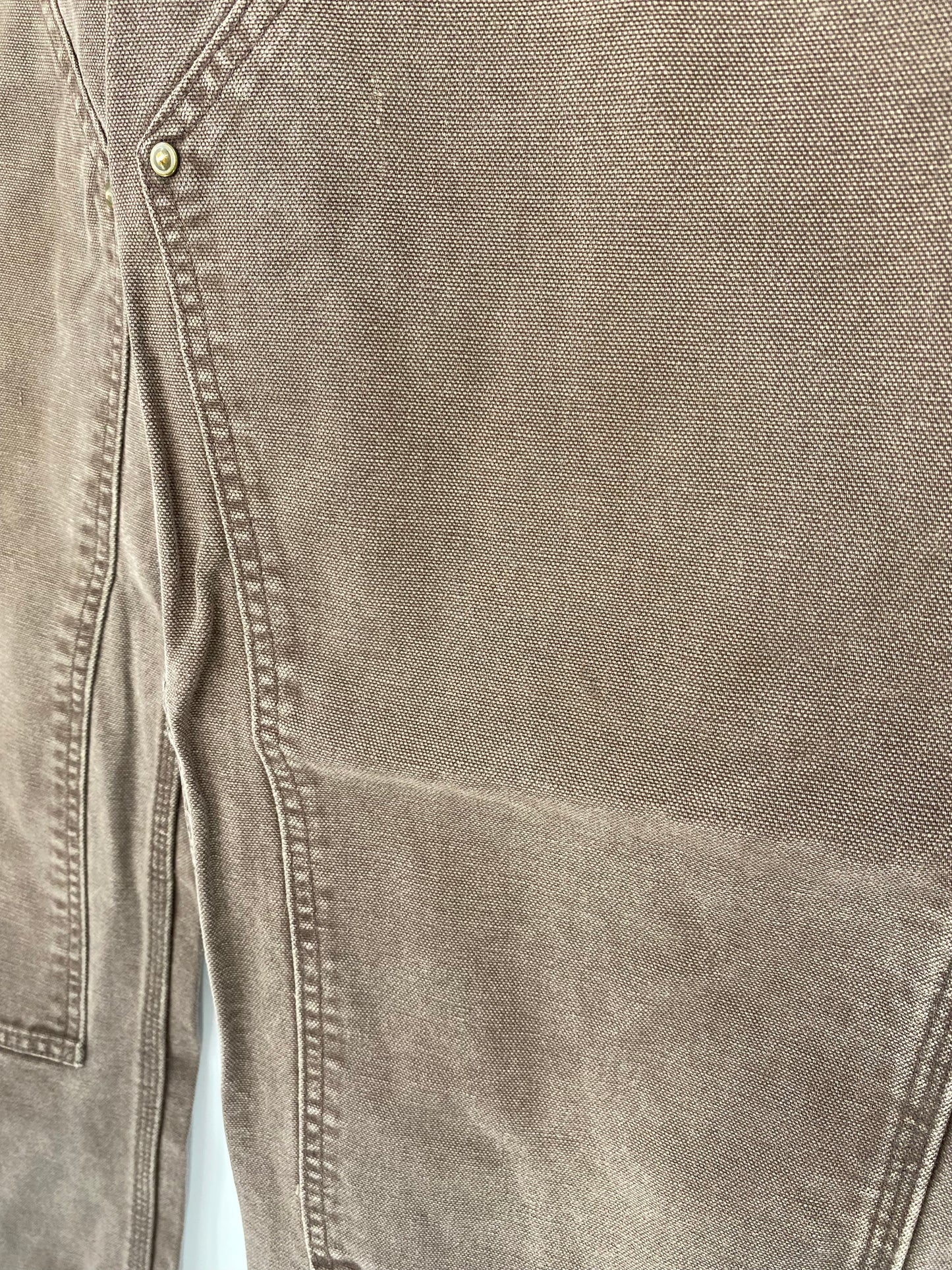Vintage CARHARTT Size 32x32 Double Knee Duck Pants / K7230