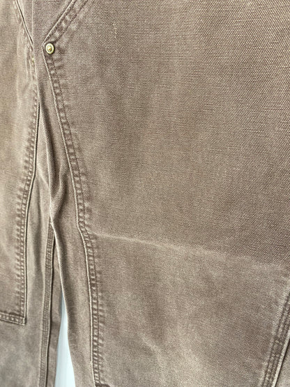 Vintage CARHARTT Size 32x32 Double Knee Duck Pants / K7230