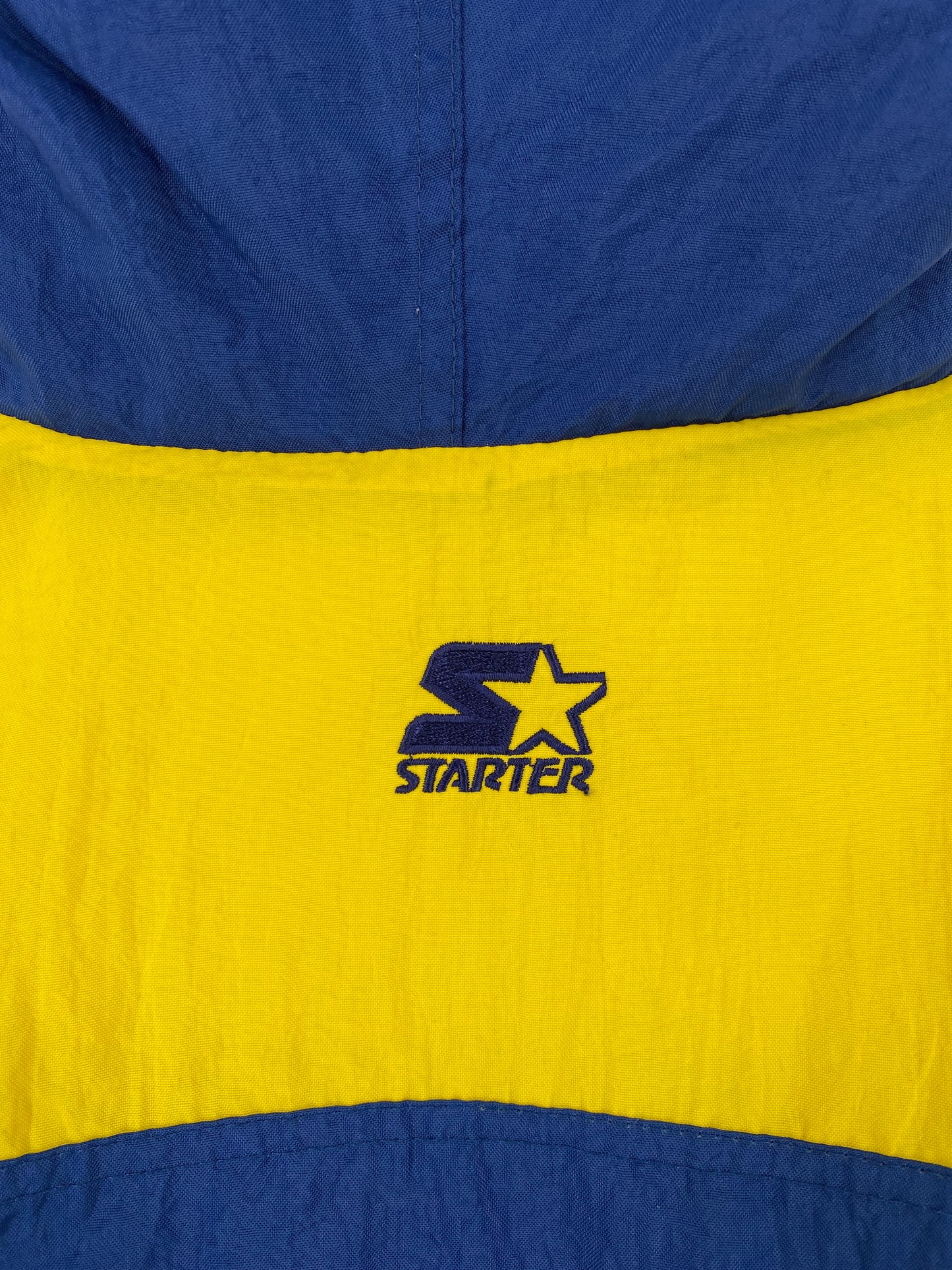 90's STARTER x MICHIGAN Size L Vintage College Nylon Jacket / A8764