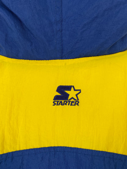 90's STARTER x MICHIGAN Size L Vintage College Nylon Jacket / A8764