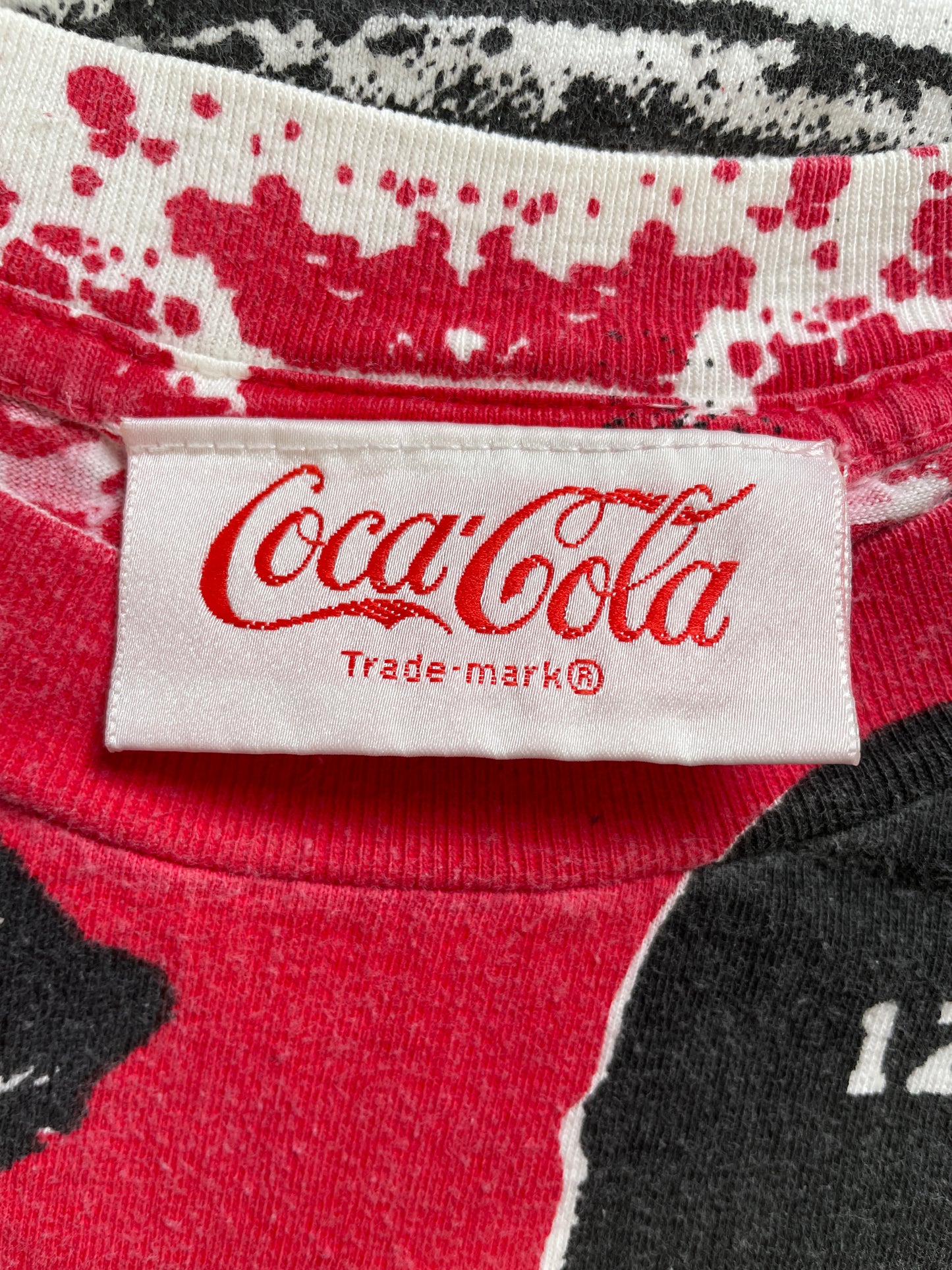 .1994 COCA COLA Size L Vintage T-shirt / A8999